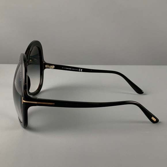 TOM FORD Black Acetate Sunglasses - Picture 4 of 8